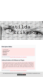 Mobile Screenshot of matillan.blogg.se