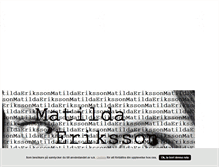 Tablet Screenshot of matillan.blogg.se