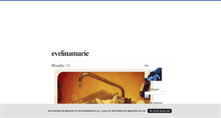 Desktop Screenshot of evelinamarie.blogg.se