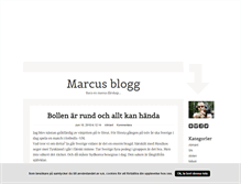 Tablet Screenshot of langbrandt.blogg.se