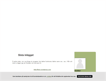 Tablet Screenshot of flockdjur.blogg.se