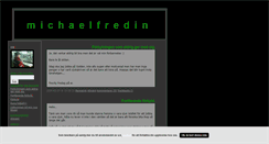 Desktop Screenshot of michaelfredin.blogg.se