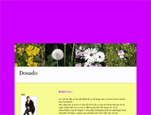 Tablet Screenshot of dosado.blogg.se