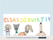 Tablet Screenshot of elsasjokvist.blogg.se