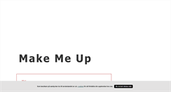 Desktop Screenshot of makemeup.blogg.se