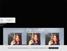 Tablet Screenshot of fiaaisabell.blogg.se