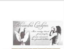 Tablet Screenshot of lundgrenalexandra.blogg.se