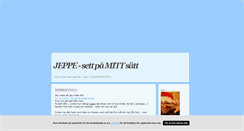 Desktop Screenshot of jeppeye.blogg.se