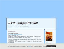 Tablet Screenshot of jeppeye.blogg.se