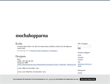 Tablet Screenshot of mochahopparna.blogg.se