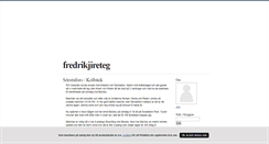 Desktop Screenshot of fredrikjireteg.blogg.se