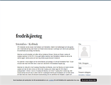 Tablet Screenshot of fredrikjireteg.blogg.se