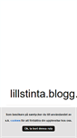 Mobile Screenshot of lillstinta.blogg.se