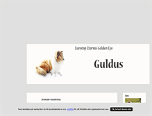 Tablet Screenshot of guldus.blogg.se