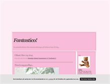 Tablet Screenshot of fantasticofantastico.blogg.se