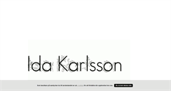 Desktop Screenshot of idaaakarlssons.blogg.se