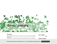 Tablet Screenshot of emmalindberg.blogg.se