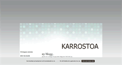 Desktop Screenshot of karrostoa.blogg.se