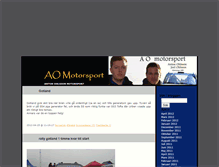 Tablet Screenshot of aomotorsport.blogg.se