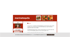 Desktop Screenshot of marinatequila.blogg.se