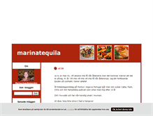 Tablet Screenshot of marinatequila.blogg.se