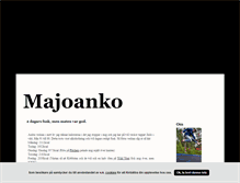 Tablet Screenshot of majoanko.blogg.se