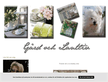 Tablet Screenshot of gardochlantliv.blogg.se