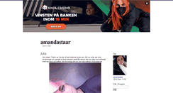 Desktop Screenshot of amandastaar.blogg.se