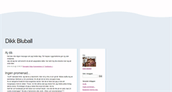 Desktop Screenshot of dikkbluball.blogg.se