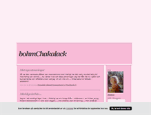 Tablet Screenshot of bohmchakalak.blogg.se