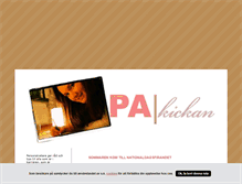 Tablet Screenshot of pakickan.blogg.se