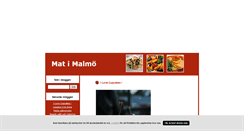 Desktop Screenshot of malmomat.blogg.se