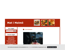 Tablet Screenshot of malmomat.blogg.se