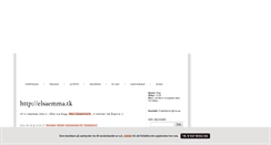 Desktop Screenshot of elsasv.blogg.se