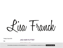 Tablet Screenshot of francken.blogg.se