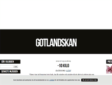 Tablet Screenshot of gotlandskan.blogg.se