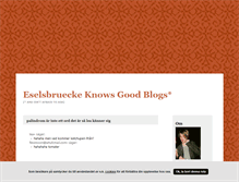 Tablet Screenshot of eselsbruecke.blogg.se