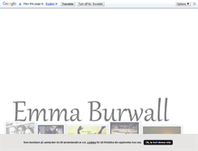 Tablet Screenshot of emmaaburwall.blogg.se