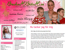 Tablet Screenshot of beckahbitch.blogg.se