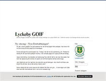 Tablet Screenshot of lyckebygoif.blogg.se