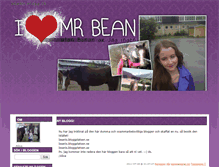 Tablet Screenshot of beanis.blogg.se