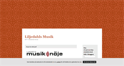 Desktop Screenshot of liljedahlsmusik.blogg.se