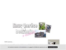 Tablet Screenshot of linustherese.blogg.se
