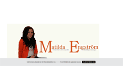 Desktop Screenshot of matildaengstroms.blogg.se