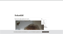 Desktop Screenshot of frokenkihl.blogg.se
