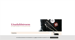 Desktop Screenshot of lisadahlstroem.blogg.se