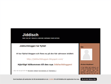 Tablet Screenshot of jiddisch.blogg.se