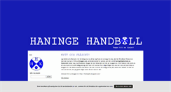 Desktop Screenshot of haningehandboll.blogg.se