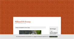 Desktop Screenshot of mikaelojenny.blogg.se
