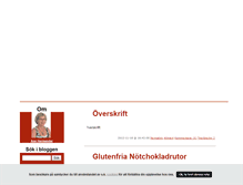 Tablet Screenshot of glutenfritt.blogg.se
